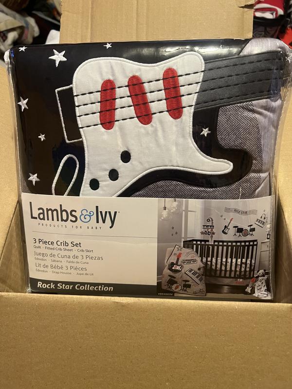 Guitar crib bedding sets best sale