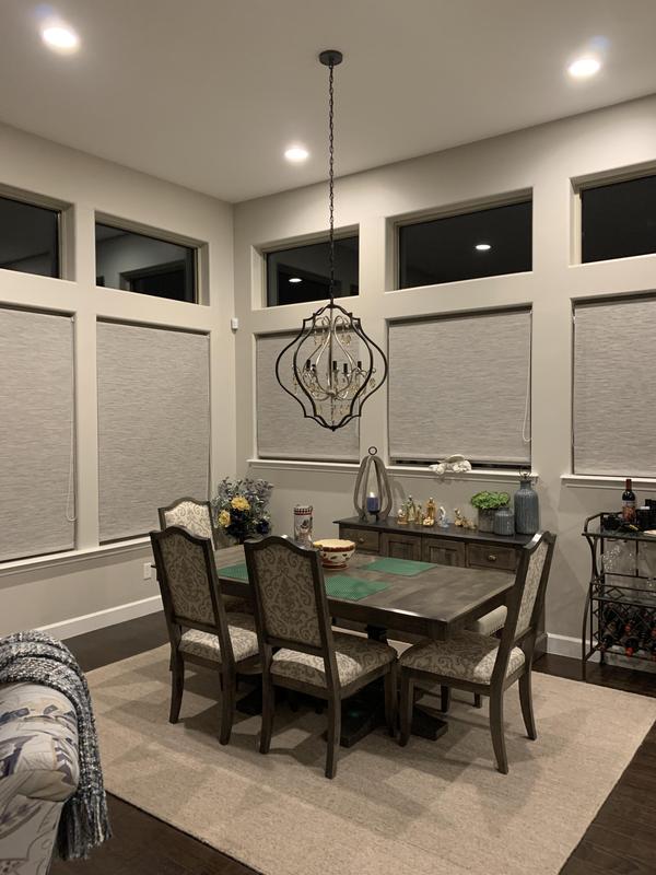 Totally transformed this into the elegant space I was looking for.