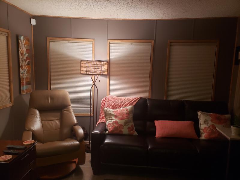 This floor lamp not only looks fabulous its made so well it'll last for many years. We just love it!