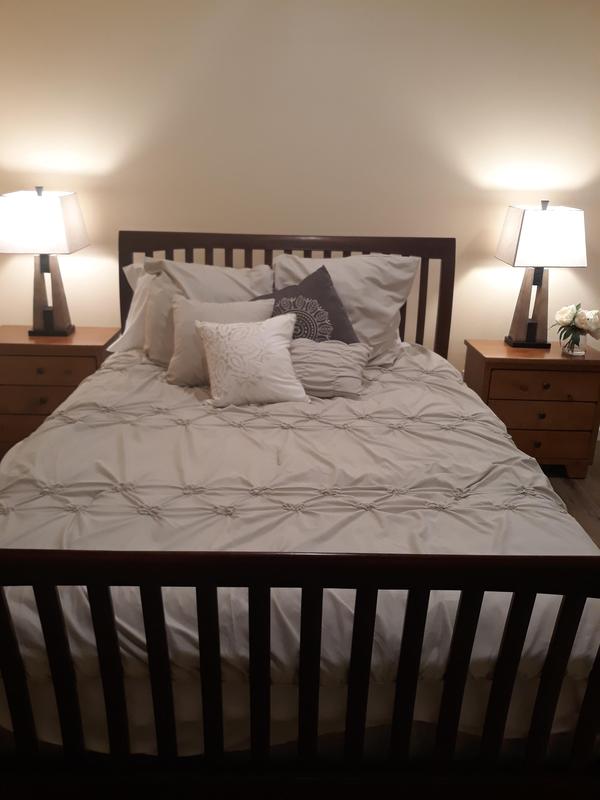 Elegant Touch to Our Newly Finished Basement Bedroom.  I would Definitely recommend to Others.