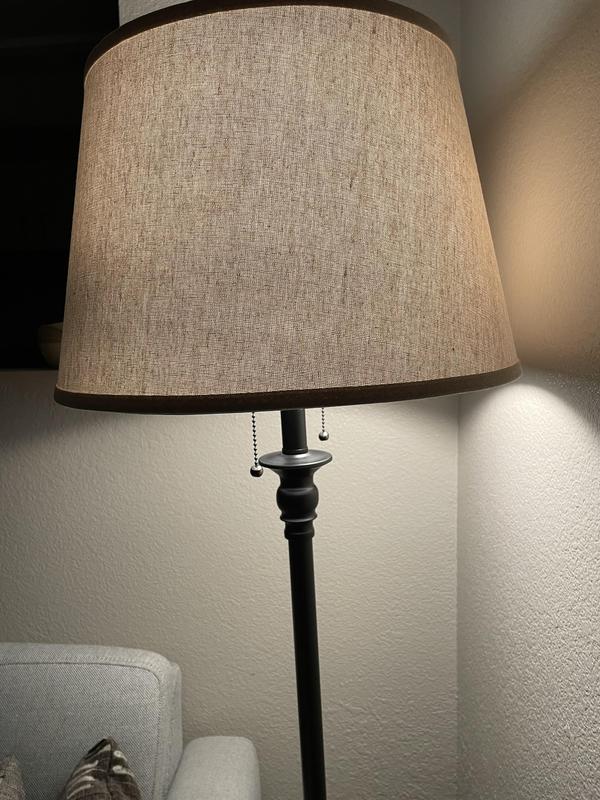 Close up of the lamp shade.