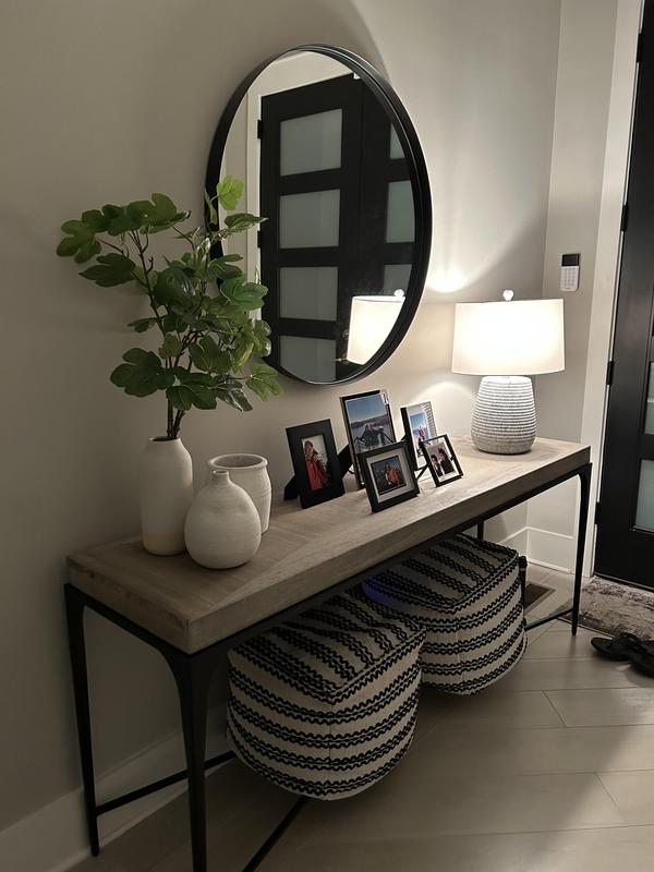I'm very happy with my purchase. Great quality and was perfect for the space.