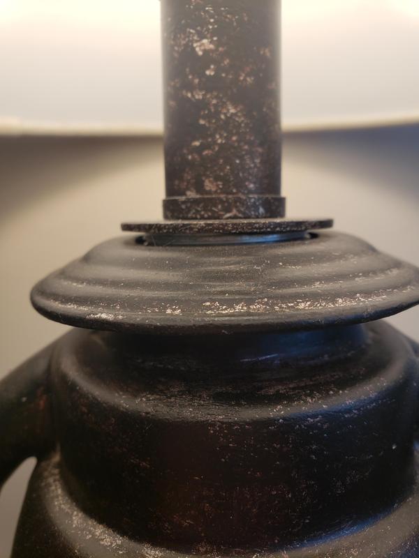 Seems bent at the base ...the other one ok