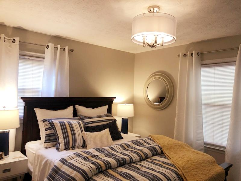 Simply exquisite! This put the touch I needed for a guest room. Would suggest a dimmer switch.