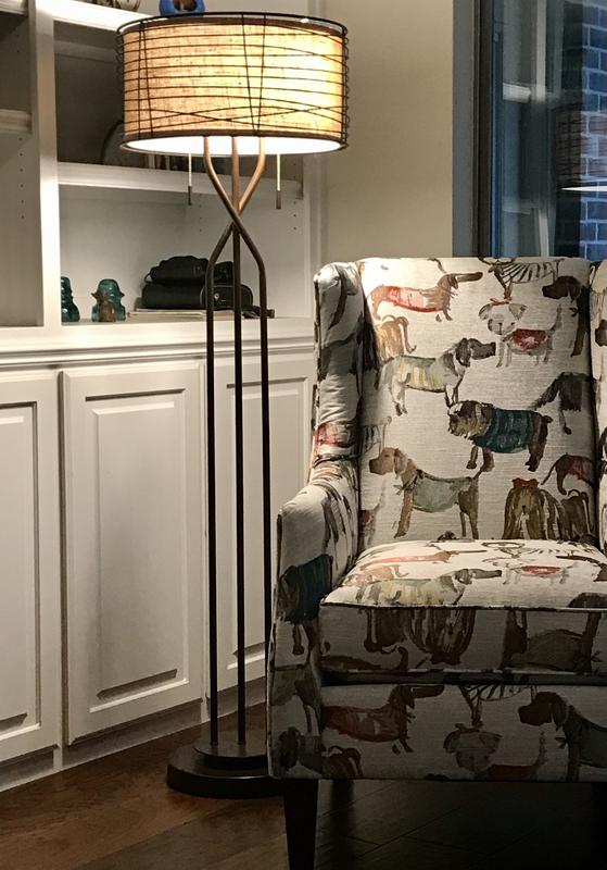 Great light by my reading chair!