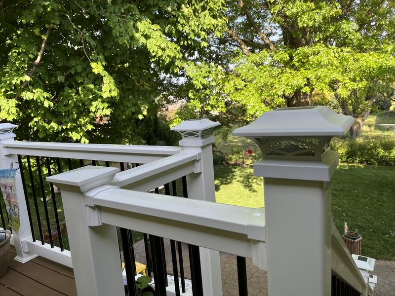 Post lights are great!  We love the accent light that shines down on the post.  Highly Recommend!