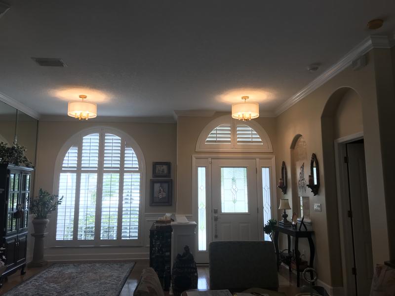 Entry and sitting room