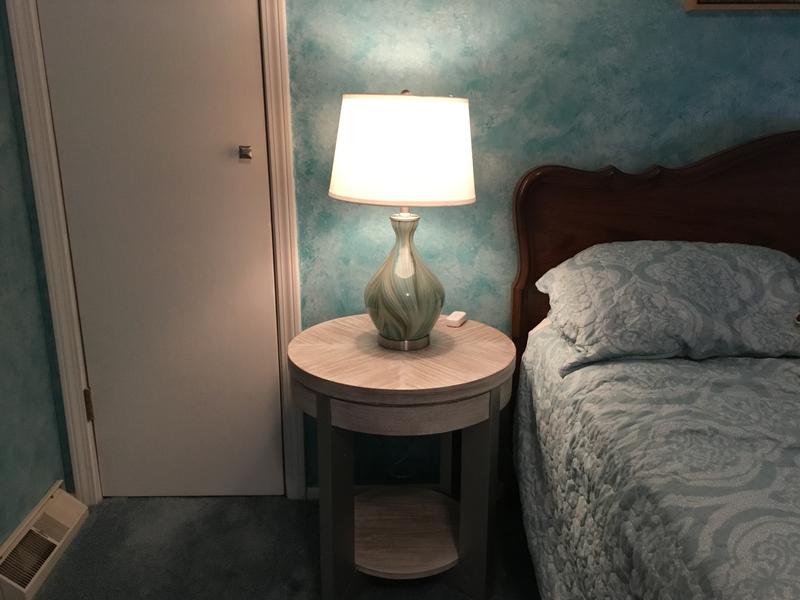 Looks perfect on my new bedside table!