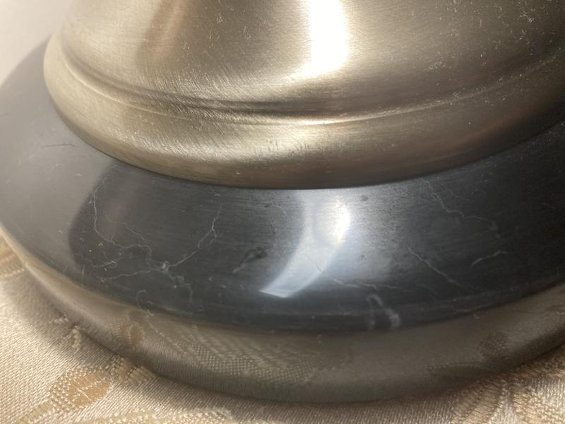 2nd area with scratches.  Very disappointing