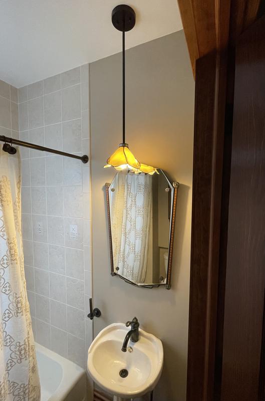 Our Powder Room in our 1904 home