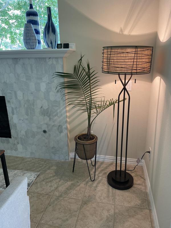 Located in a corner in our living room.