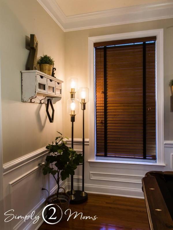 I absolutely love how this lamp looks in my game room! It's so stylish!