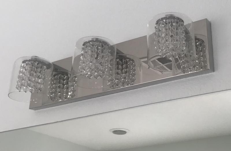 Photo doesn't do this amazing fixture justice! But you get the idea.