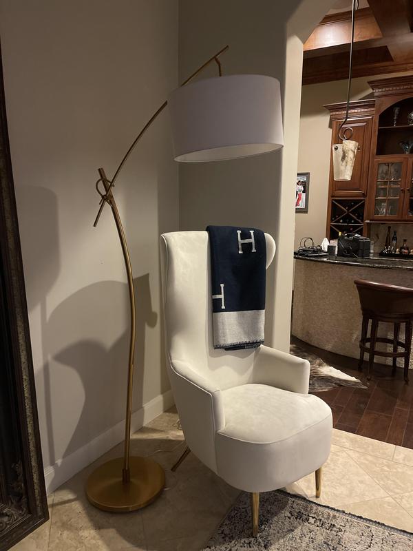 Lamp is beautiful and fits perfectly in the space I wanted.