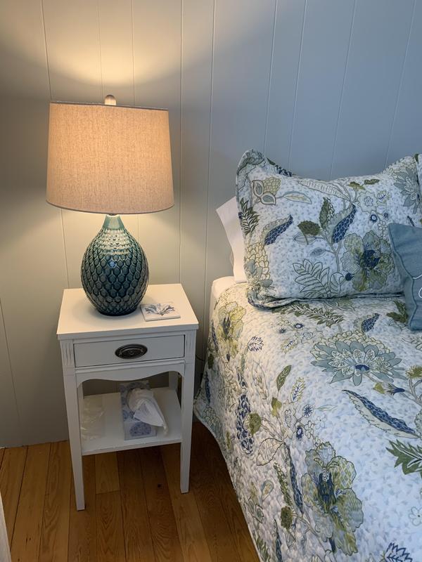 Love these lamps at our cottage. We bought two and they are beautiful. I’m very pleased.