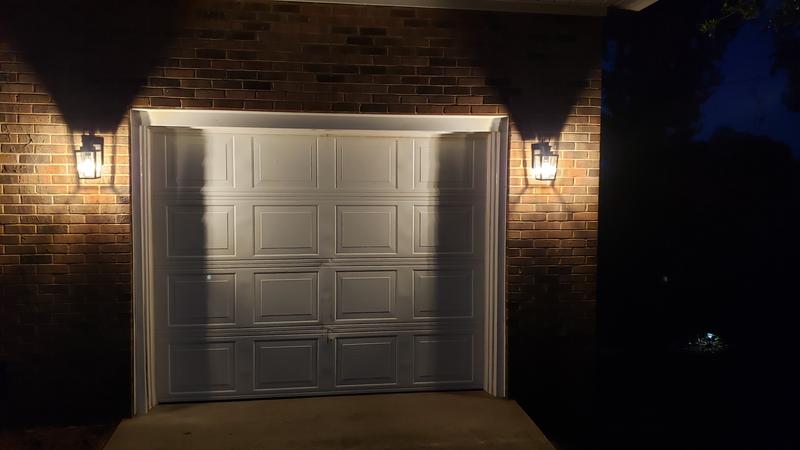 Beautifully designed for outside lights.