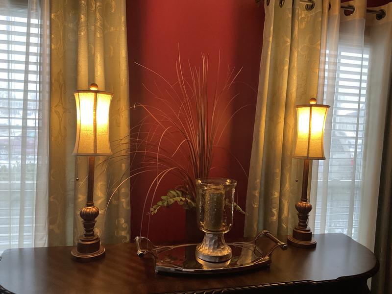 Beautiful with the lights on!