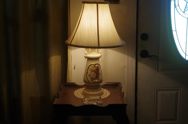 Old Lamp with new shade