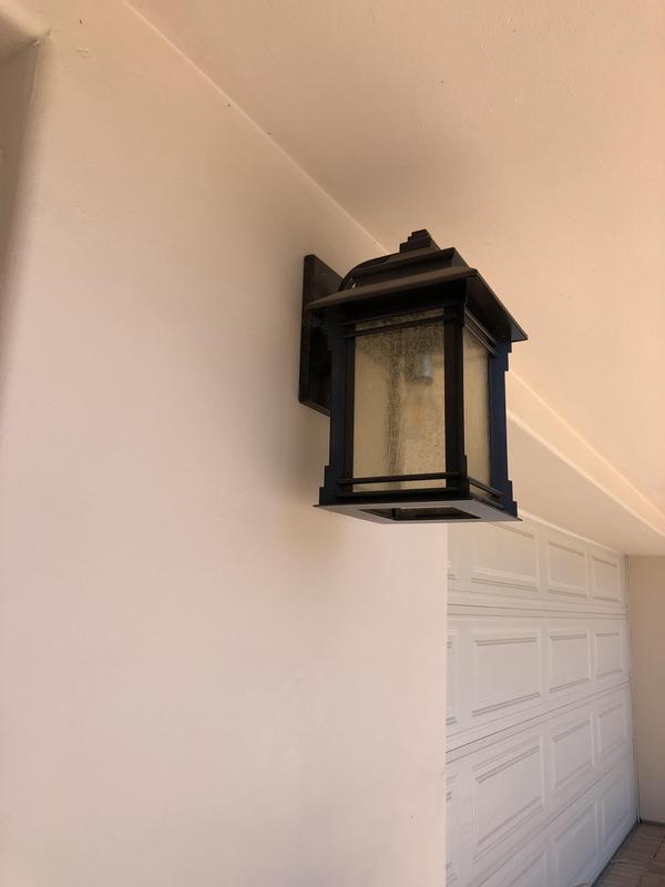 In between single & double garage