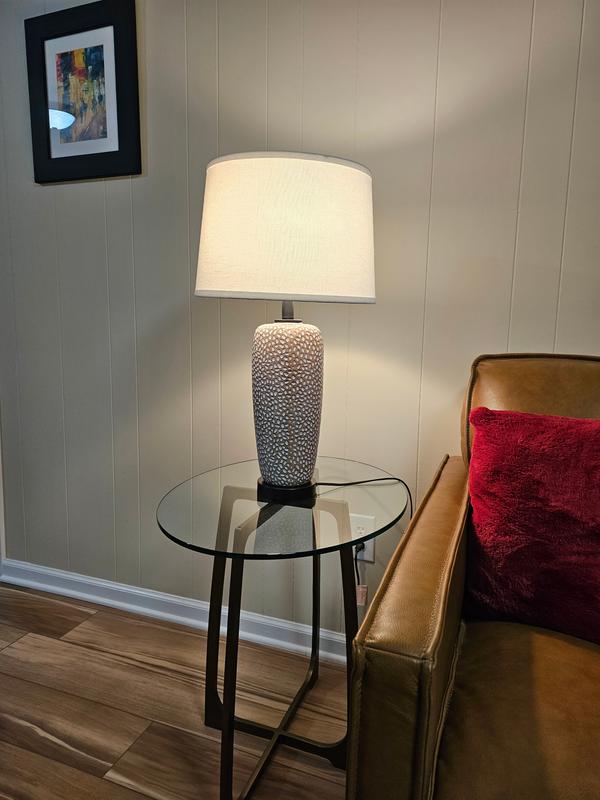 Good quality. Arrived well packaged. Looks great in our den.