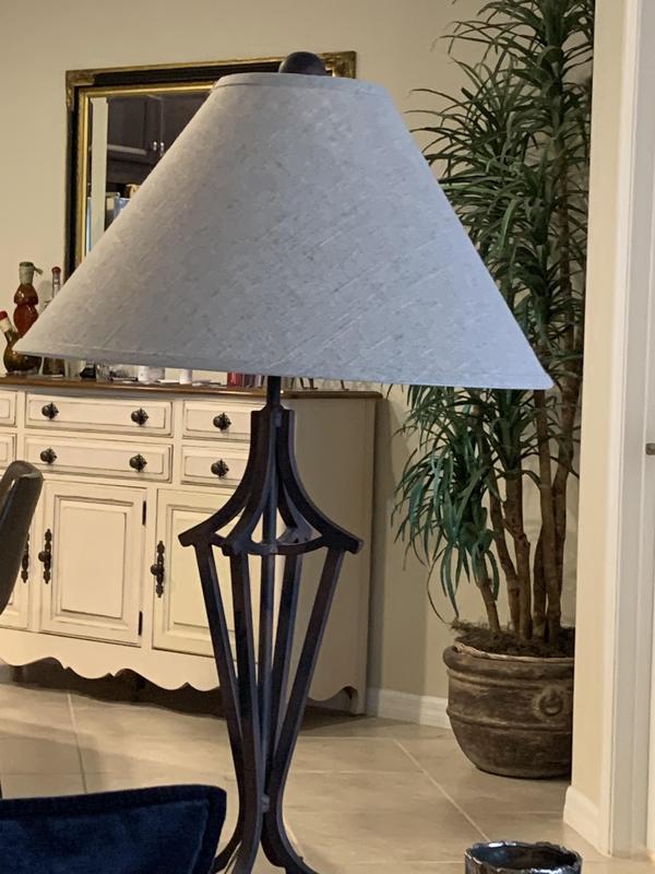 I've had this lamp for 22 years works great with my decor, I love the new shade