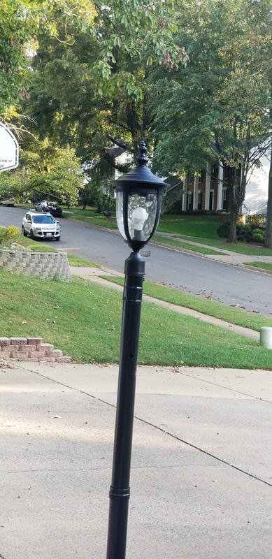 WE love it & bought the matching wall lamp as well!