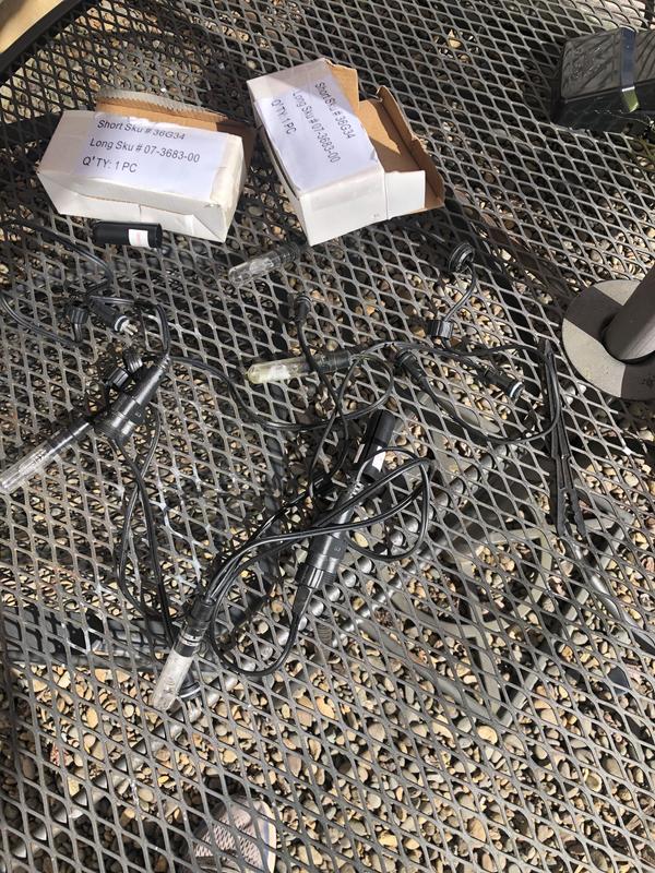 Some of the lighting harnesses that have gone bad