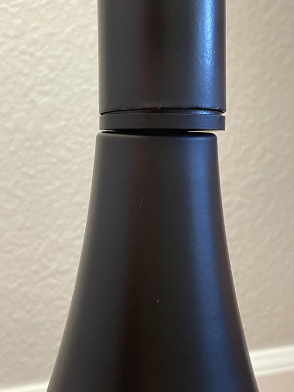 There really is no excuse for such poor quality. Lamps Plus needs to up their quality control.