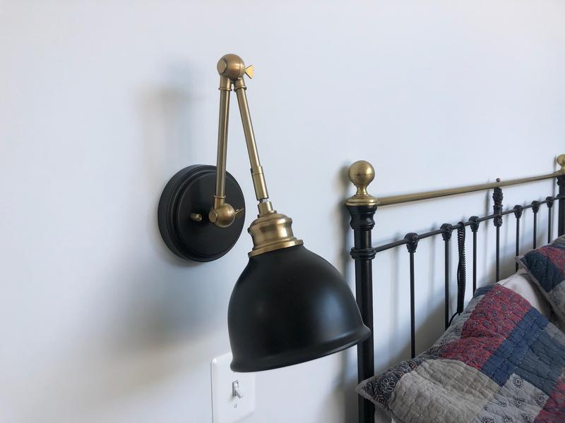 Installed lamp