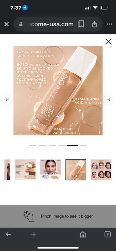 ディオール ランコム Teint Idole Ultra Wear Care & Glow Serum Concealer - Lancôme