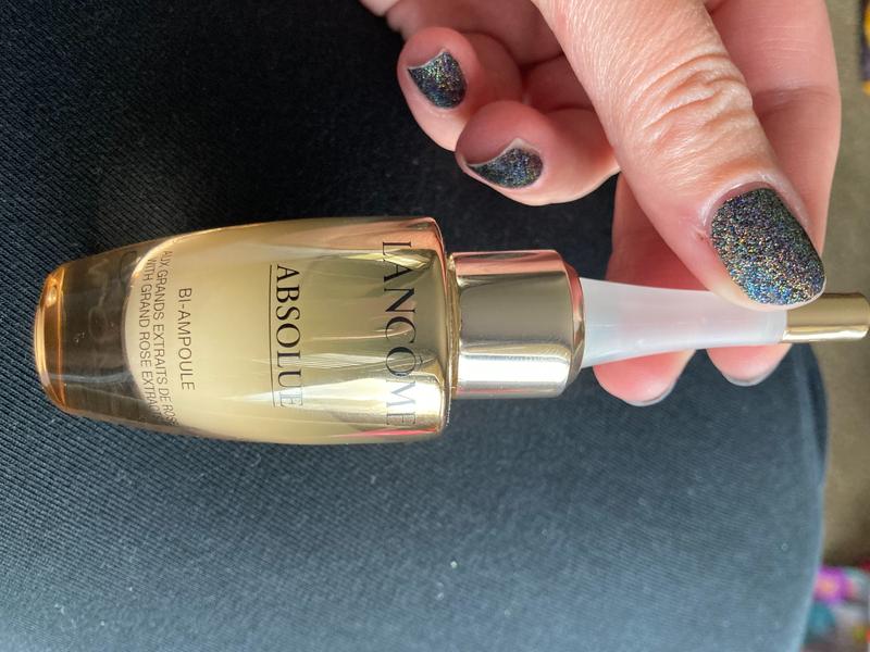 Bottle out of the packaging