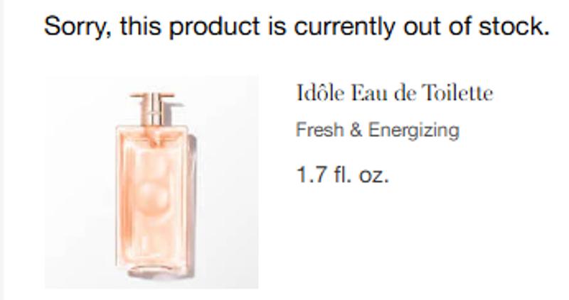 Idôle Eau De Toilette Featuring Green Tea Accord - Lancôme