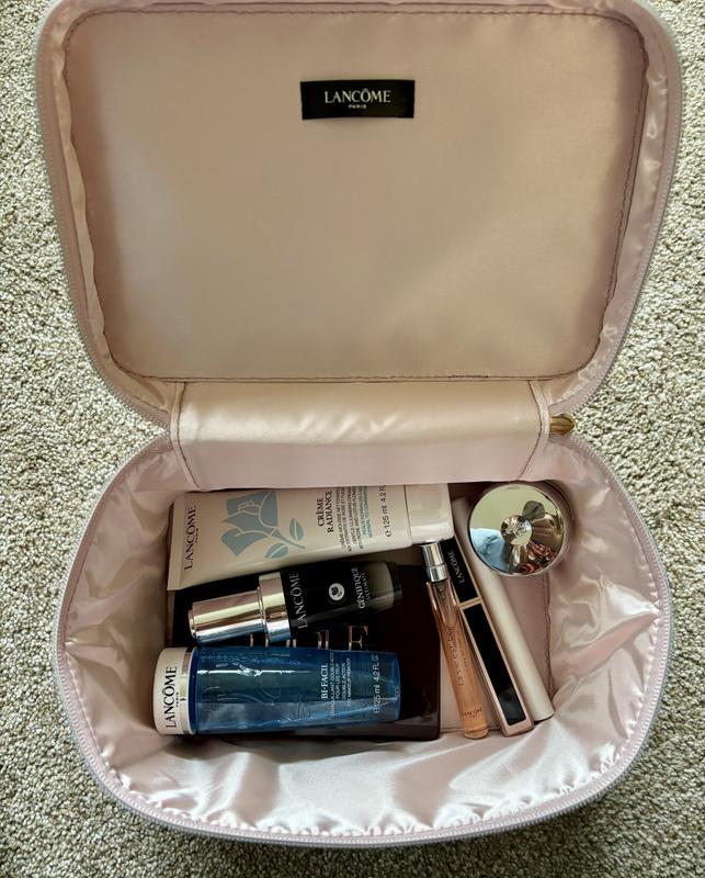 On me today- Lancome Renergie Peptide cream, Génifique serum, Idole Cafe crush eyeshadow palette, Idole Lash, Cils Booster XL lash primer, La vie est belle eau de parfum