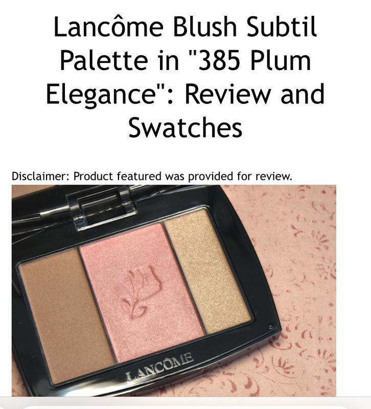 The best blush palette I have ever had.