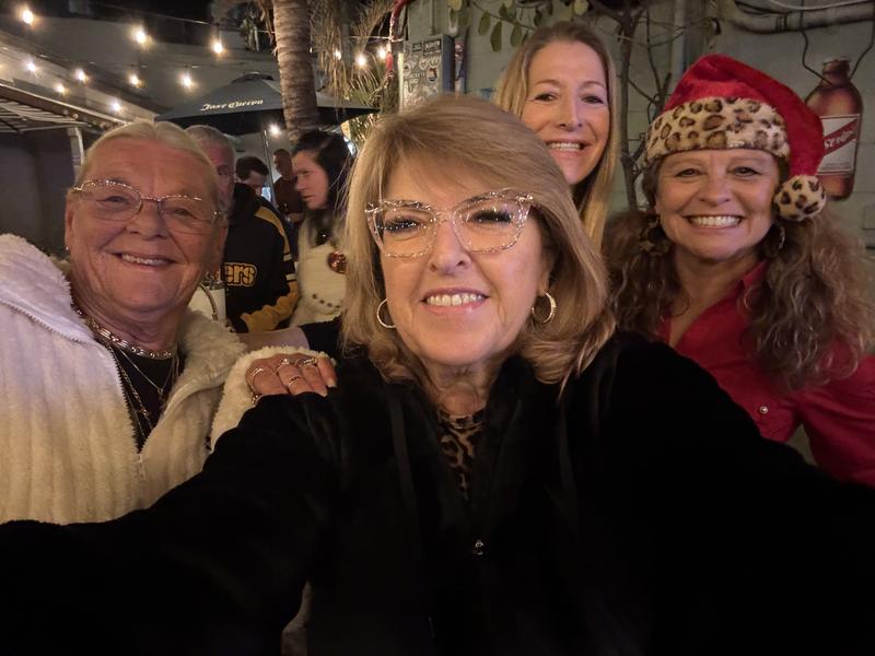 Recent photo of me in the middle at 68 years old