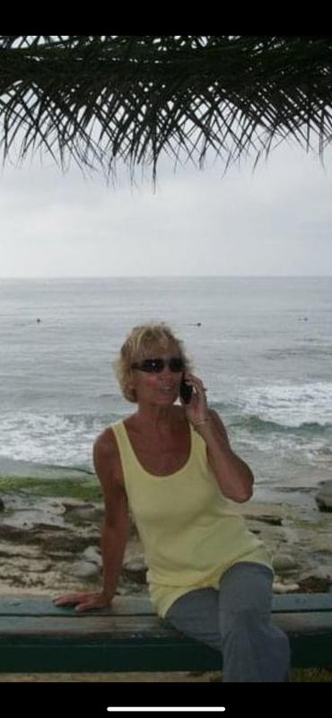 My favorite reading, relaxing place in the world to be me. My palapa in LaJolla, California 🥰