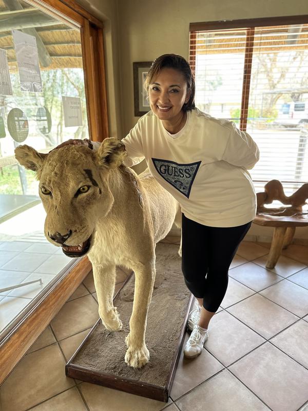 Makeup held up in my South African Safari!!