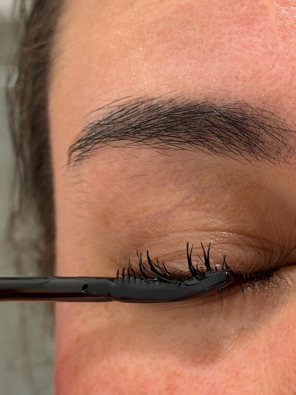 Customer photo for "I received this product in exchange for my honest review. I liked that I could let the product sit for a moment and then remove my mascara with less rubbing. It may work especially well with waterproof mascara. The only downside for me is that it leaves m"