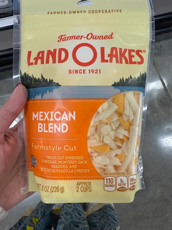 Mexican Blend Farmstyle Cut Shredded Cheese Land O'Lakes