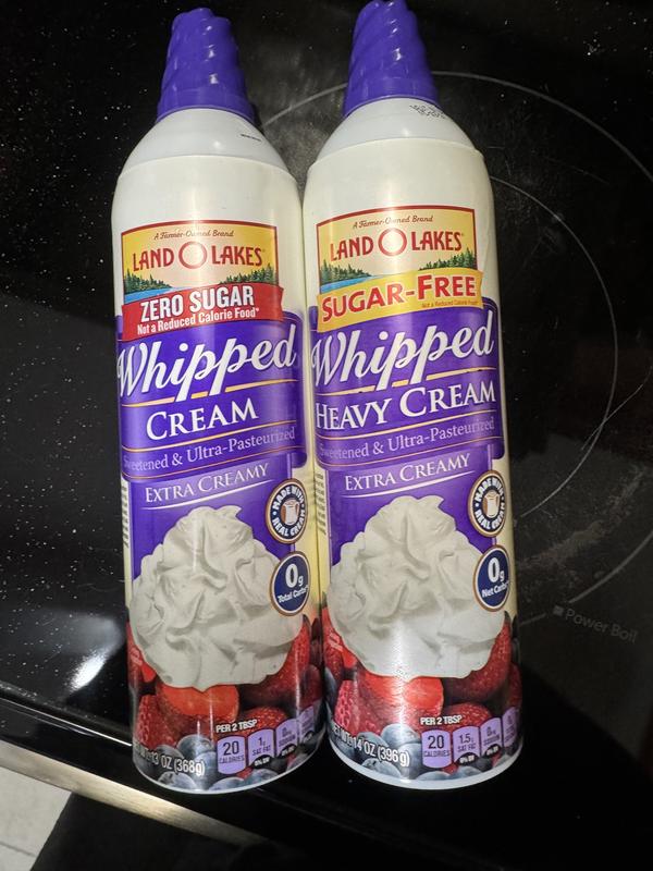 Aerosol Whipped Cream