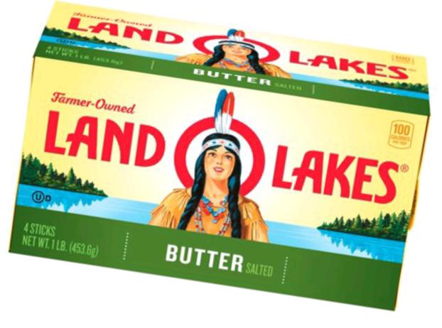 Land O'Lakes Salted Butter Quarters, 1 lb