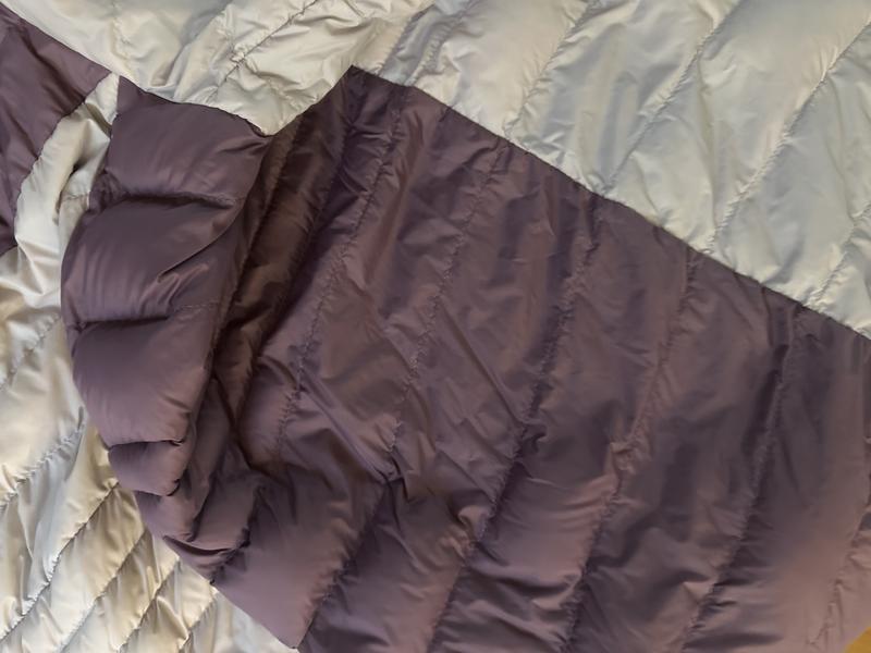 Shifting down filling = lumpy windbreaker