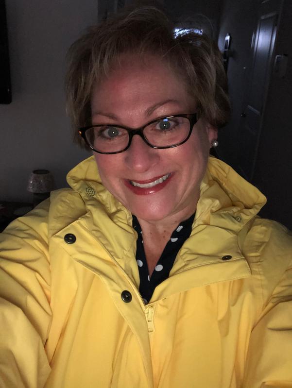 Love my new raincoat