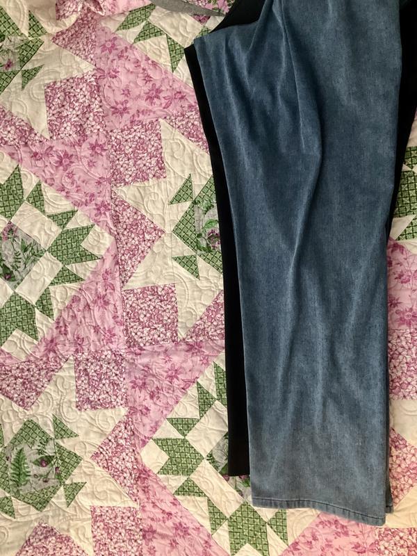 Note the difference in length.