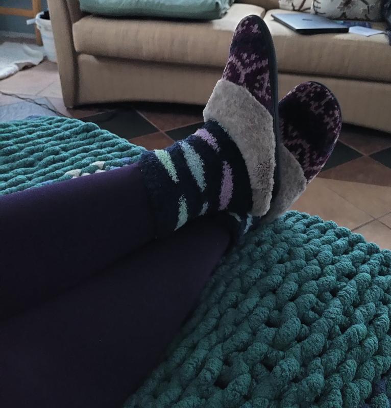 Comfy for cold rainy days