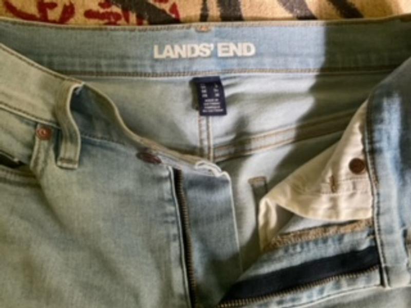 LANDS' END NAME STAMPED ON INSIDE
