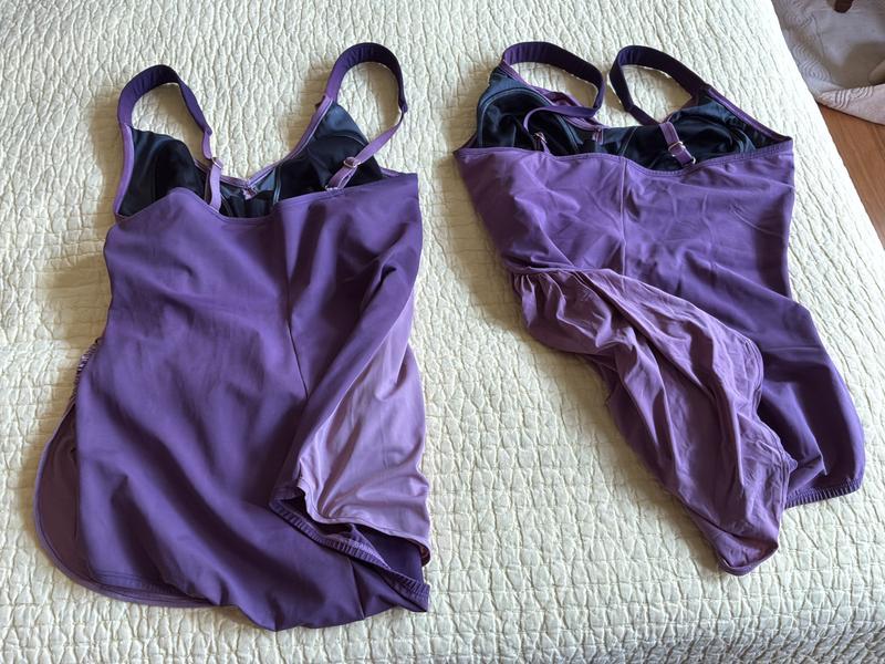 Customer photo for "Poor fabric quality due to discoloration."