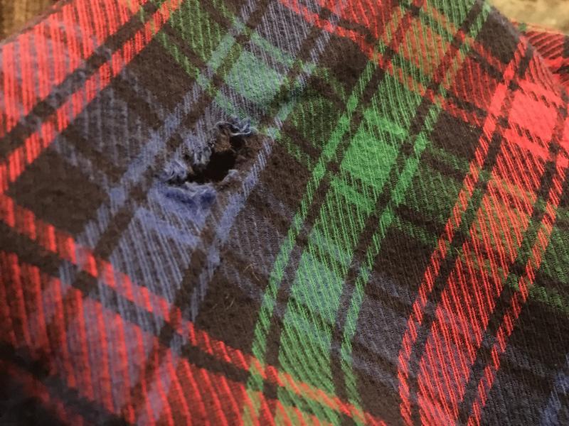 Hole is over an inch long