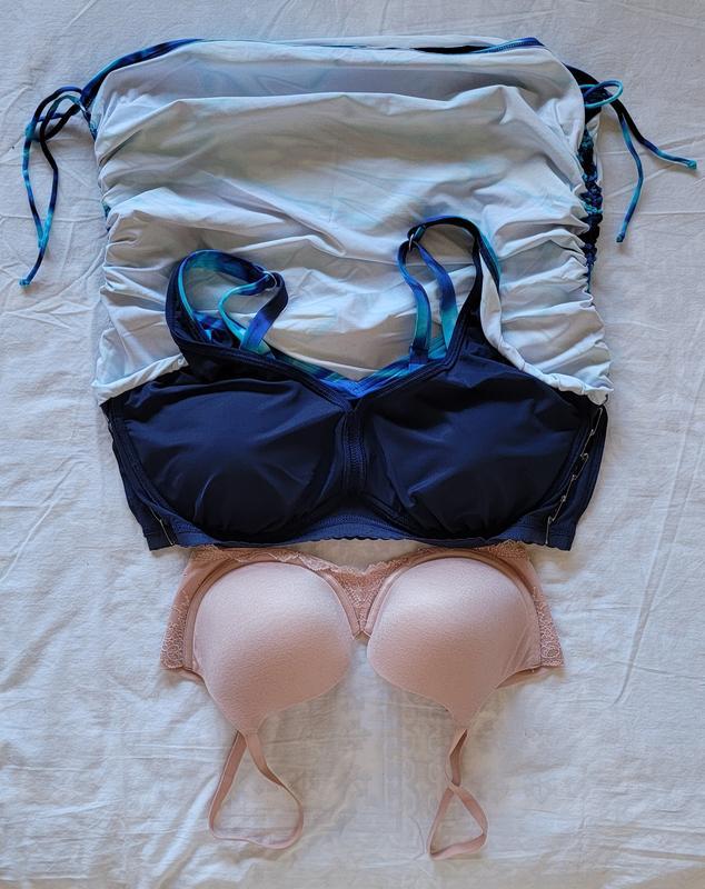 My own bra shown for comparison.