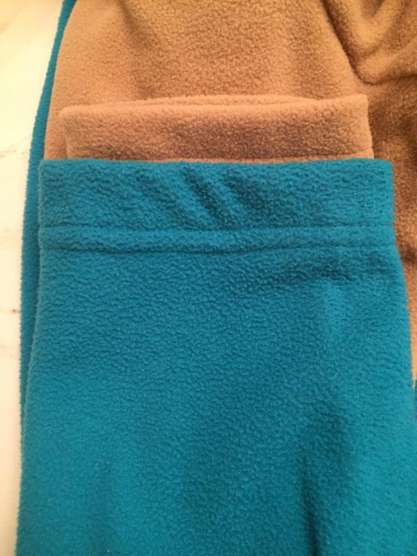 new sleeve longer and narrower than on garment bought previously